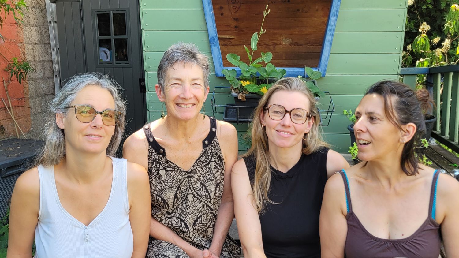 Membres de l'association SAGANÔ réunies